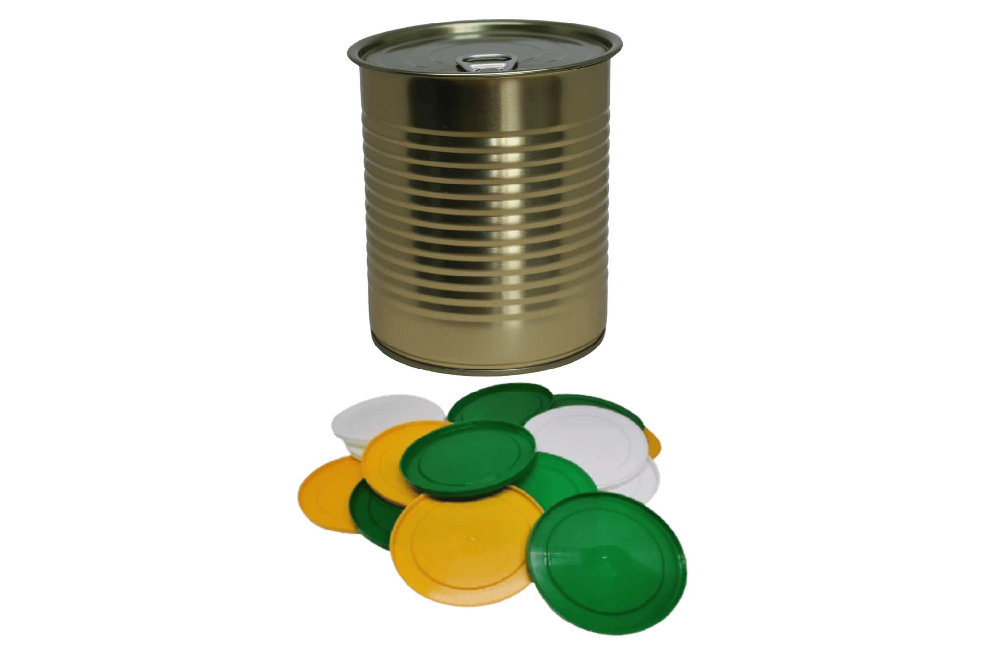 Konservendose für Lebensmittel 99x118 mm 850 ml mit Deckel / 62 Stk. + 20 Stk. Dosendeckel (Kunststoffdeckel) / Zertifiziert